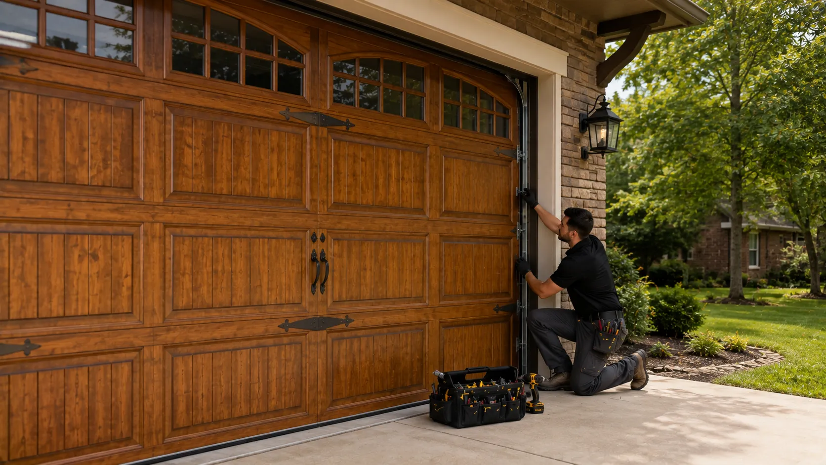 Garage Door Repair for Highland Village, Built Out in the 1980s and 90s