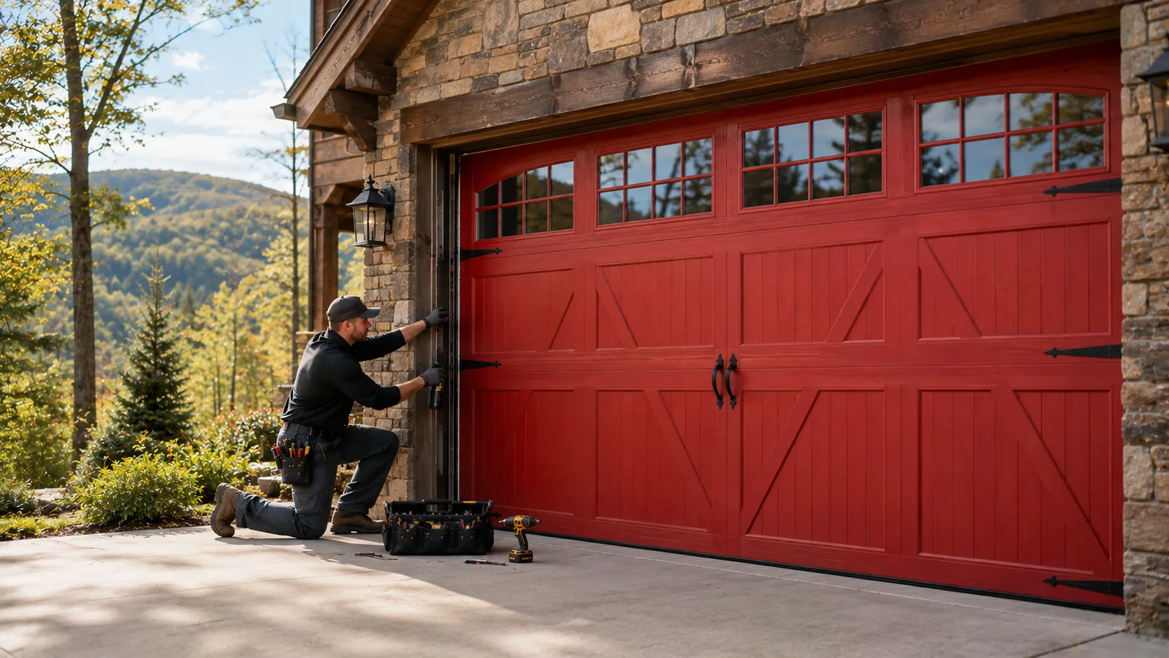 Tell us what’s wrong - Irving garage door service