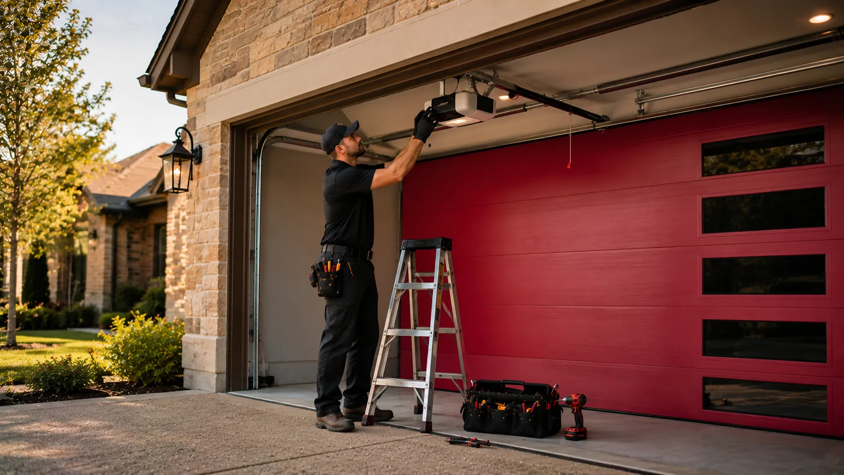 Tell us what’s wrong - Irving garage door service