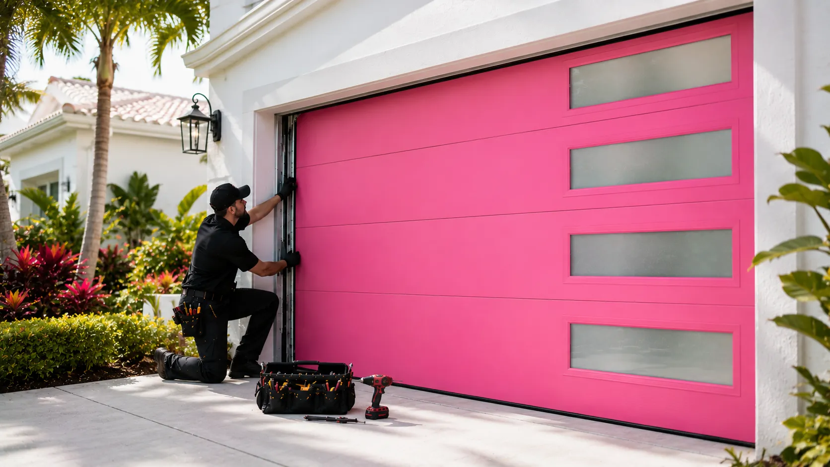 Tell us what’s wrong - Irving garage door service