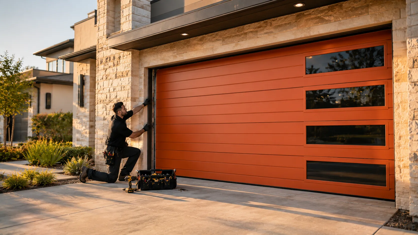 Tell us what’s wrong - Irving garage door service