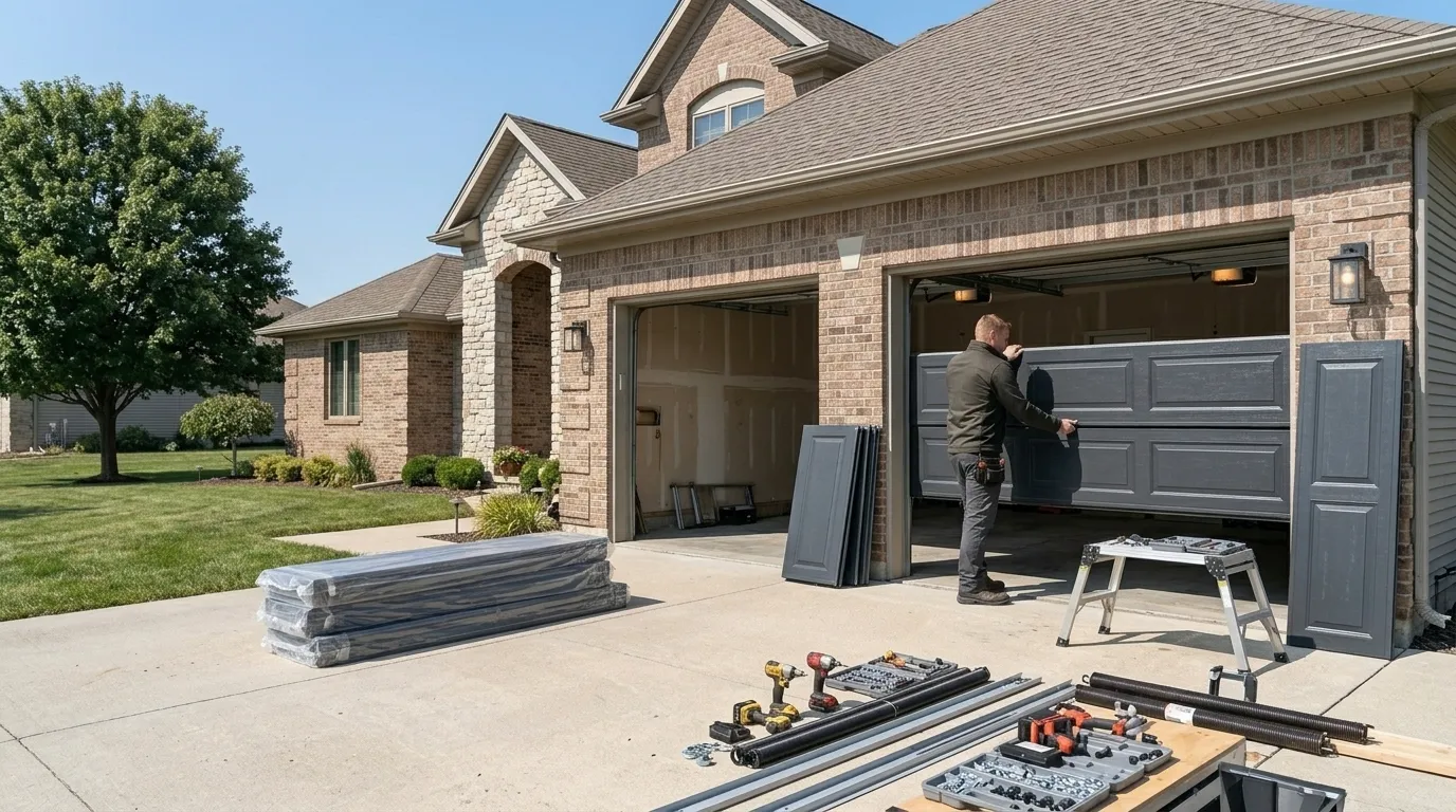 Garage Door Installation in Irving