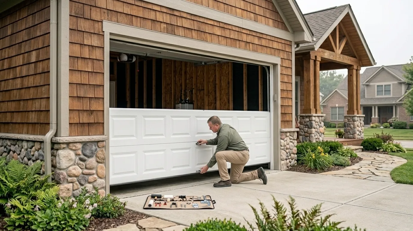 Garage Door Installation in Irving
