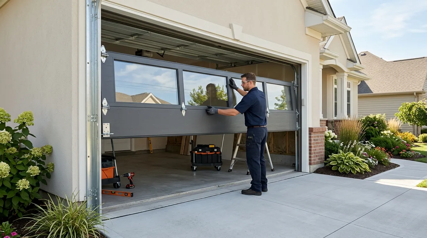 Garage Door Installation in Irving