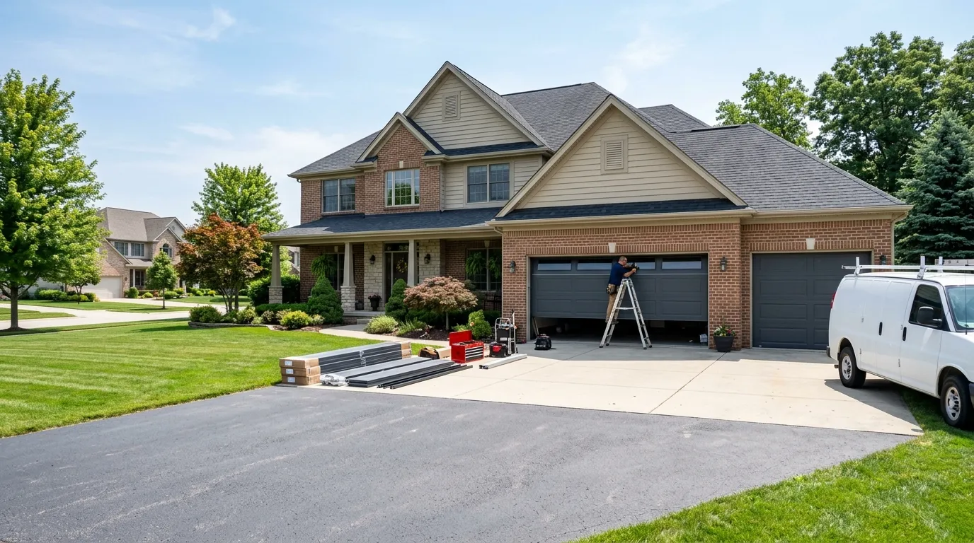 Garage Door Installation in Irving