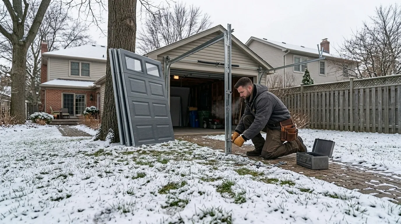 Garage Door Installation in Irving