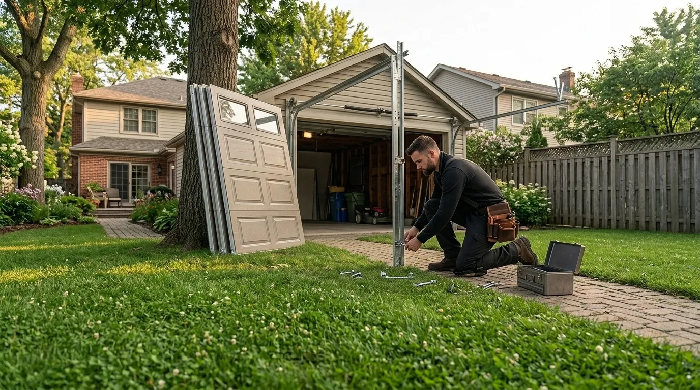 Garage Door Installation in Irving