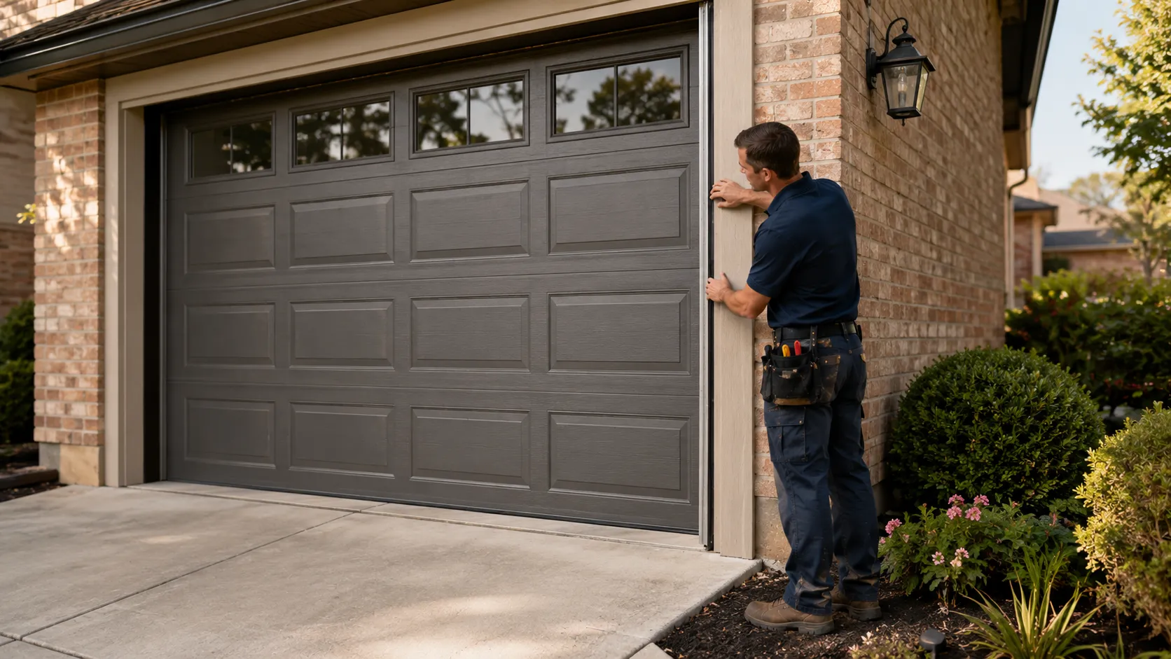 Clear, up-front plan - Irving garage door service