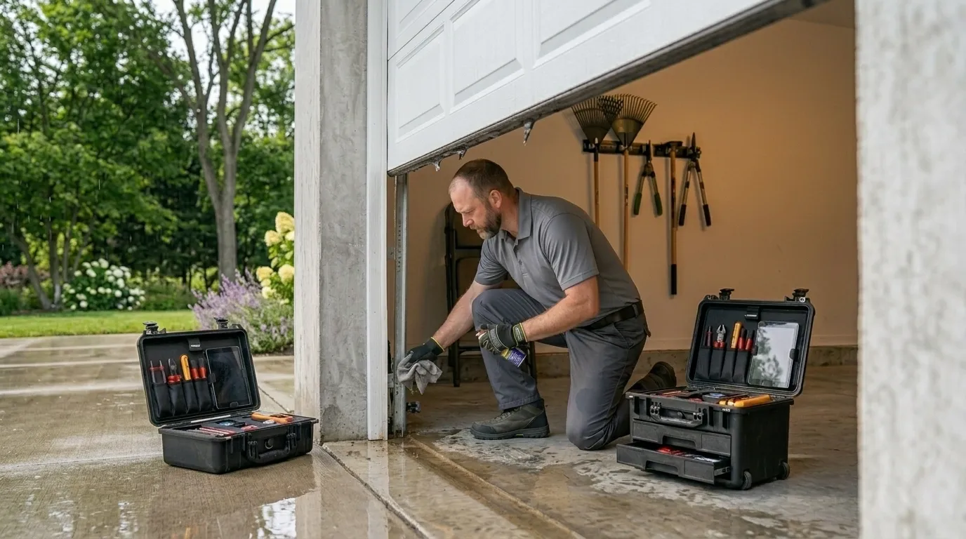 Clear, up-front plan - Irving garage door service