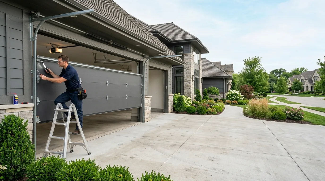 Repaired & tested - Irving garage door service