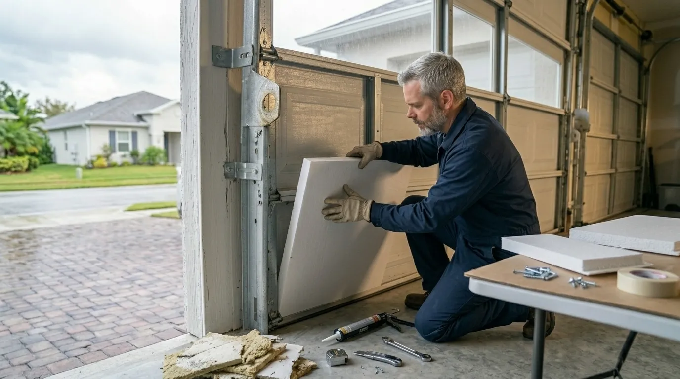 Repaired & tested - Irving garage door service