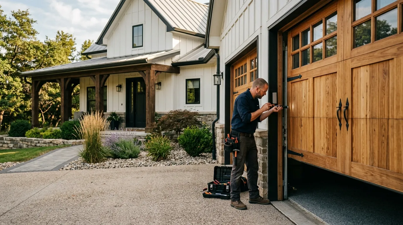 Why Your Garage Door Jumps the Track in Irving