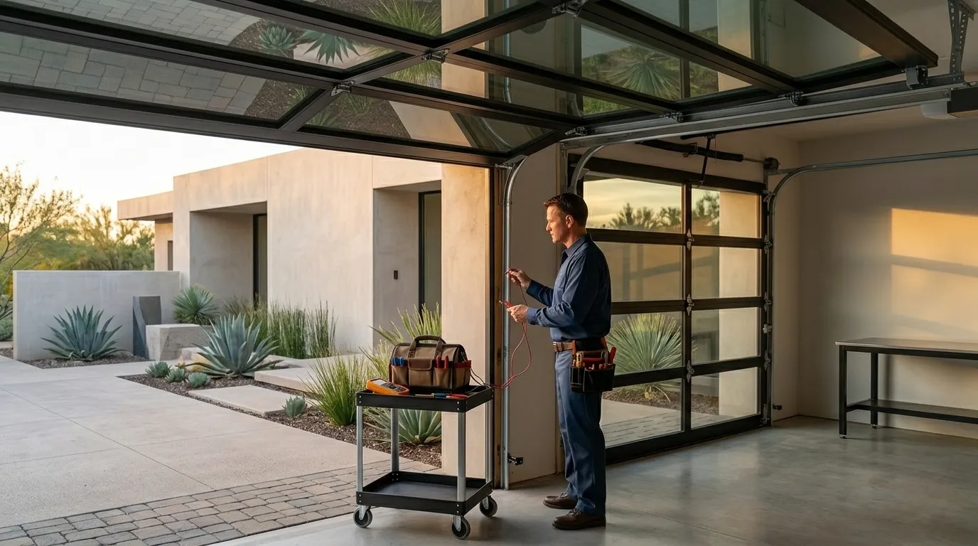 On-site diagnosis - Irving garage door service
