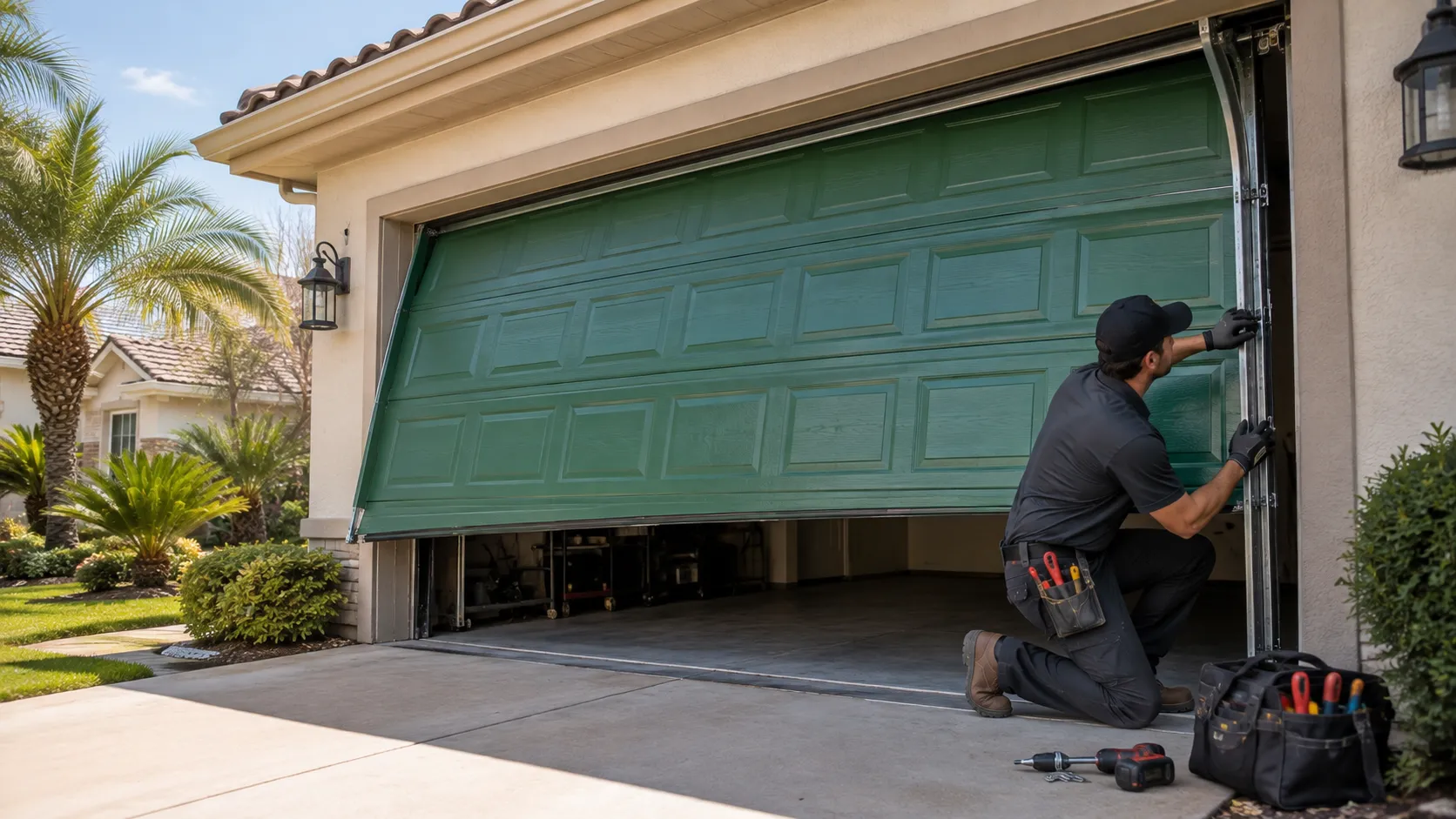 Tell us what’s wrong - Irving garage door service