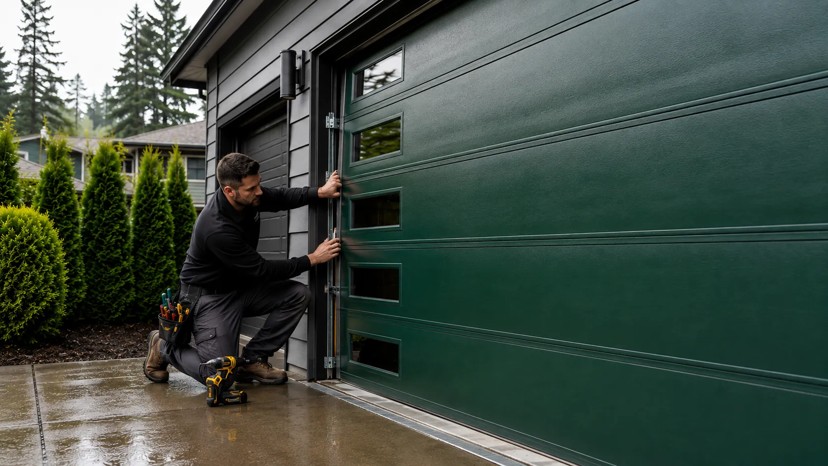 Tell us what’s wrong - Irving garage door service