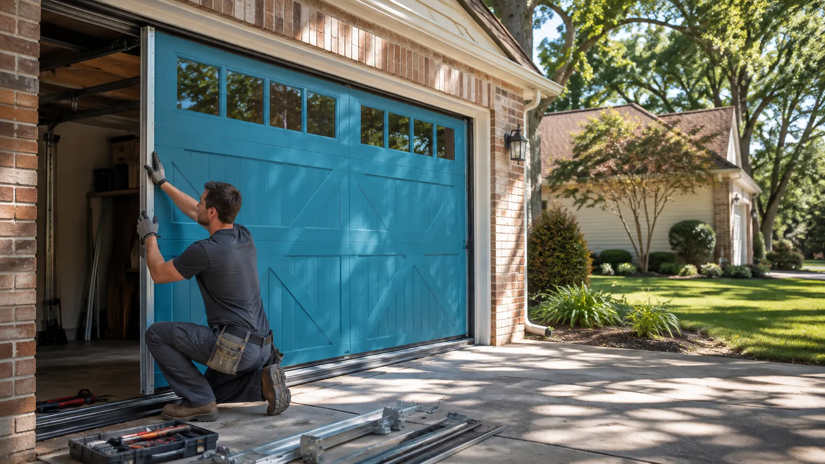 Tell us what’s wrong - Irving garage door service